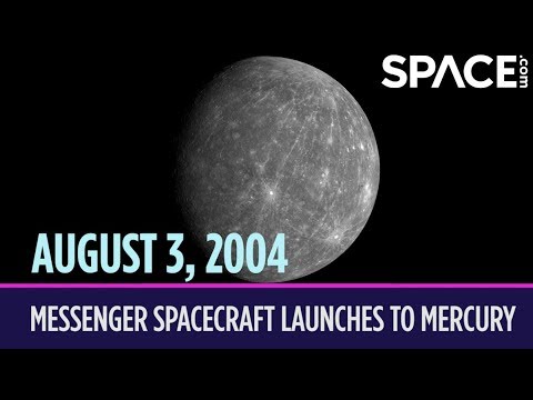 OTD in Space – August 3: MESSENGER Spacecraft Launches to Mercury