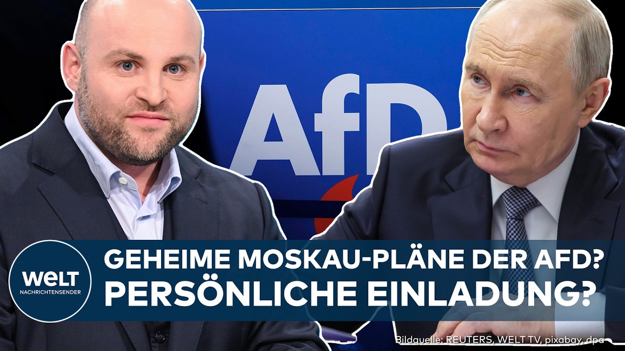 DEUTSCHLAND: Von Putin eingeladen? AfD-Politiker planen Reise nach Russland
