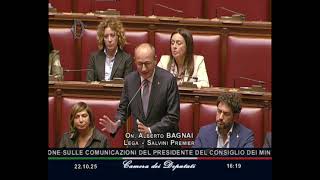 BAGNAI REPLICA A GIORGIA MELONI IN VISTA DEL CONSIGLI EUROPEO DEL 23 OTTOBRE
