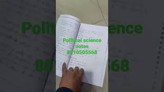 POLITICAL SCIENCE NOTES RAJESH MISHRA HINDI MEDIUM 5 BOOKLETS