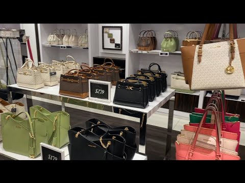 MICHAEL KORS OUTLET~SUMMER 2023 COLLECTION~SALE UP TO 70% OFF~BAG~WALLET ~CLOTHES ~WATCH #viral