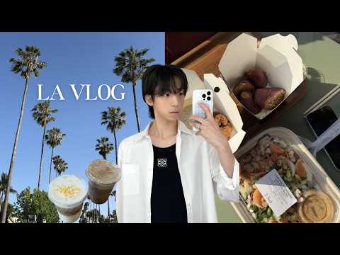 los angeles vlog | seeing friends, eating too much, streamer event & more