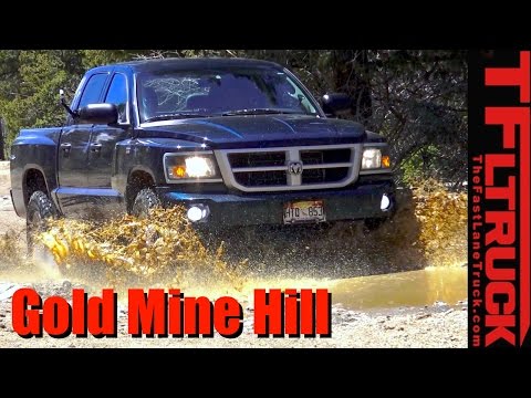 V8 Dodge Dakota Takes on Gold Mine Hill: Your Ride Reviewed!