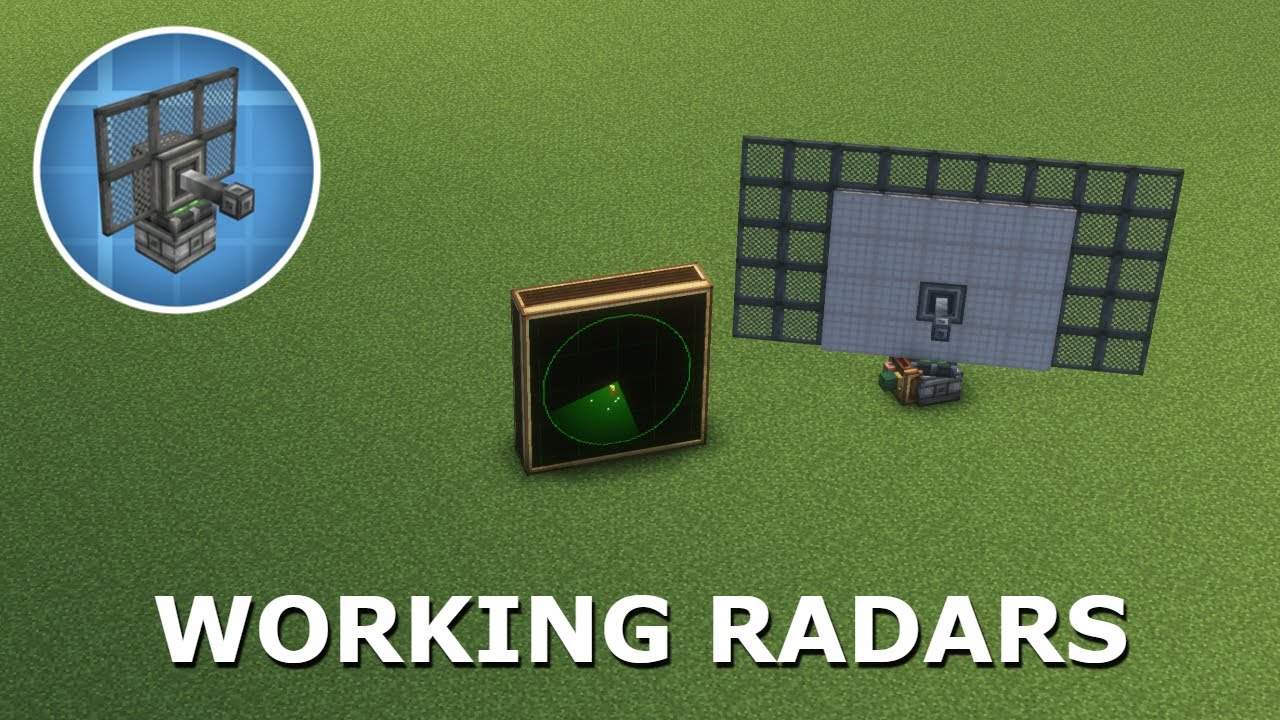 Create: Radars - working radars in Minecraft
