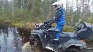 Квадроцикл на рыбалке