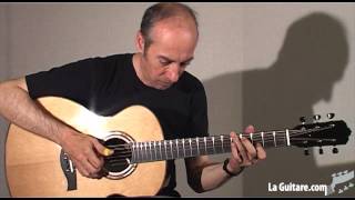 Mario Beauregard, luthier  - Montreal guitar Show 2012 by Jean-Luc Thiévent