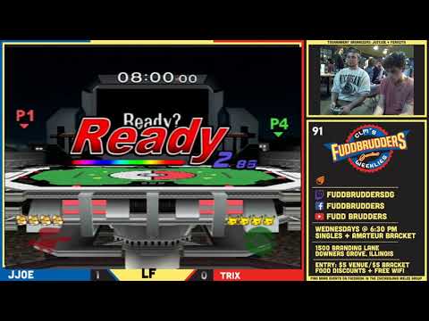 SSBM JustJoe vs Trix FuddBrudders 91