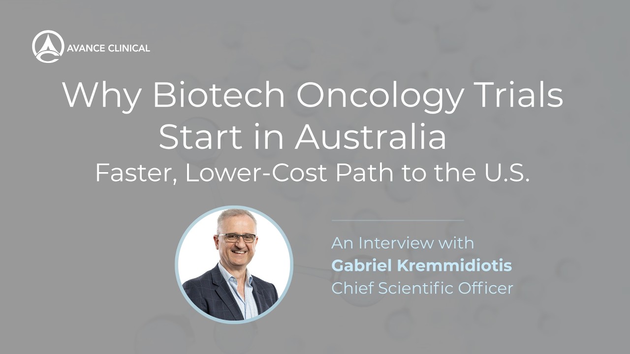 Why Biotech Oncology Trials Start in Australia | Faster, Lower-Cost Path to the U.S Market