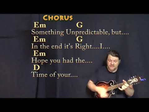 Good Riddance (Green Day) Mandolin Cover Lesson in G with Chords/Lyrics