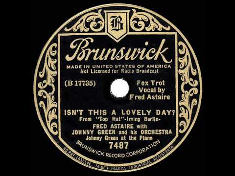 1935 HITS ARCHIVE: Isn’t This A Lovely Day? - Fred Astaire