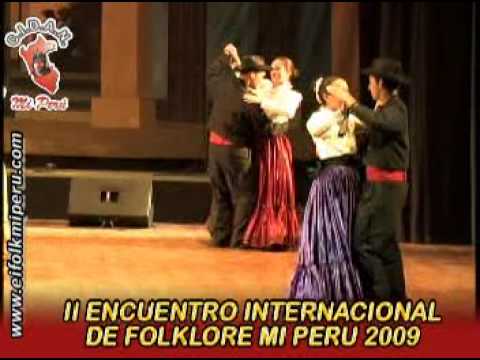 II Encuentro Internacional de Folklore Mi Perú 2009. - Costa Rica
