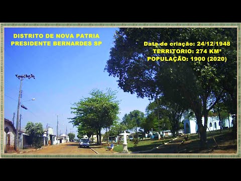 NOVA PATRIA, Distrito de Presidente Bernardes SP