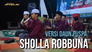 Download lagu Sholla robbuna - versi daun puspa ( Terbangan Ar - rihlah ) mp3