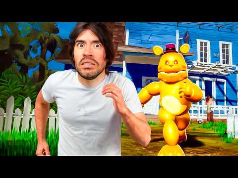 FNAT pero corren a 200KPH en Hello Neighbor