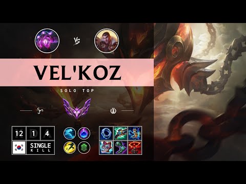 Vel'Koz Top vs Jayce - KR Master Patch 14.13
