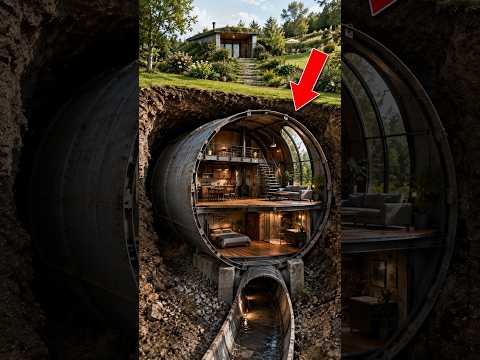 Он превратил старую ВОДОНАПОРНУЮ БАШНЮ в дом 😳🏠