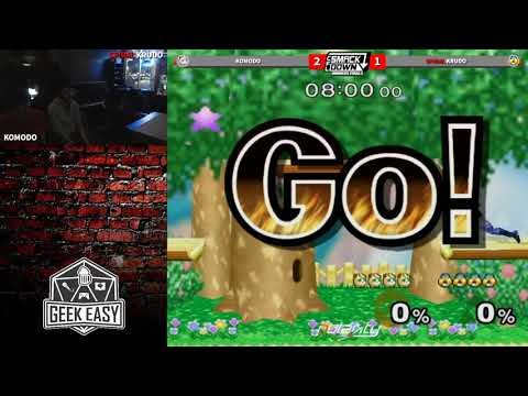 CFL Smackdown 250 Melee - Komodo (Jigglypuff) vs Spiral Cafe | Krudo (Fox, Sheik)- WF