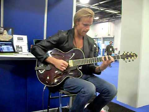 Andreas Oberg at NAMM - Jan 14, 2011 in Anaheim, CA