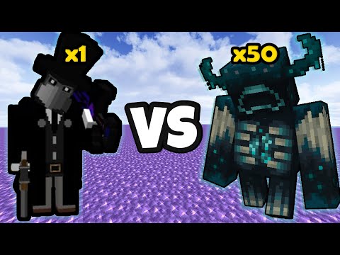 Warden vs Headhunter: Epic Minecraft Battle