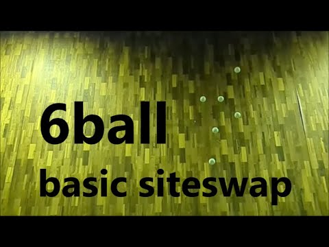 6ball basic siteswaps