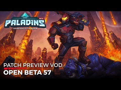 Paladins - Patch Preview - Open Beta 57 (Bird of Prey)