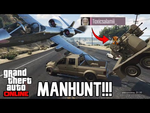 Salami VS FULL Lobby!!! (GTA Manhunt)