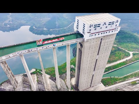 Inside China's Tallest Boat Lift Ever Made