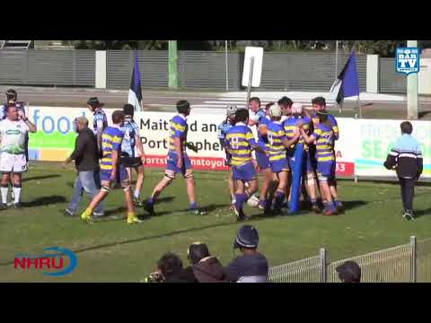2018 NHRU Colts - Round 13 Highlights - Nelson Bay v Hamilton
