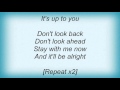 Luscious Jackson - Don't Look Back Lyrics