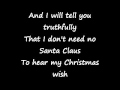 Celine Dion- Christmas Eve Lyrics 