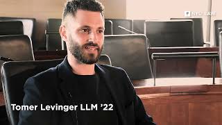 Tomer Levinger LLM ‘22 on the Legal Theory specialization’s broad range of study
