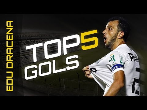 TOP 5: Os cinco gols mais importantes de Edu Dracena pelo Santos FC