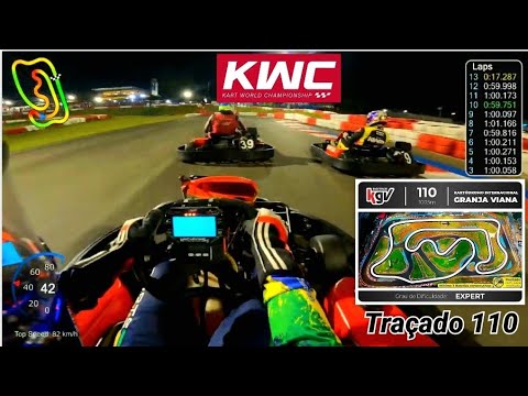 Kart World Championship 2024 | Round 12D | Traçado 110 KGV | P1