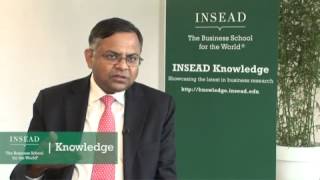 Natarajan Chandrasekaran, CEO of TATA Consultancy Services, on managing in a downturn 20120516