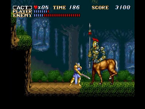 Actraiser Snes Super Nintendo Full Playthrough No Death