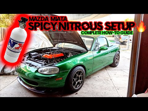 Getting Spicy! The ULTIMATE GUIDE For Installing NITROUS In A Miata!