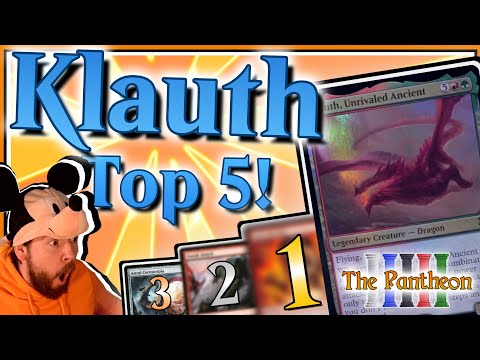 Klauth, der Unvergleichliche Uralte | Commander Top 5! | EDH | Das Pantheon | Folge 105