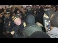 Video: Protester punches NYPD officer - YouTube