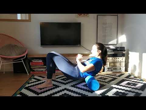 Esercizi Foam roller. Schiena- zona lombare