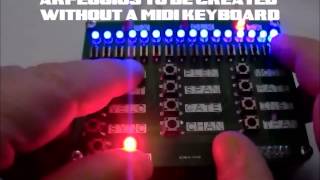 Video thumbnail for ARPIE - MIDI Arpeggiator kit by Jason Hotchkiss