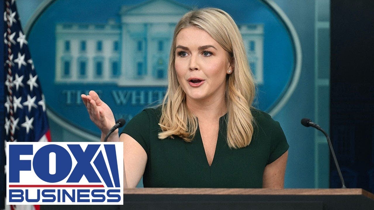 White House press briefing with Karoline Leavitt