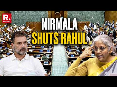 Nirmala Scorches Rahul  Gandhi, Reminds Cong of Who 'Sold Out' In Sharm-Al-Sheikh Pact