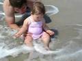 Abigail S First Time In The Ocean