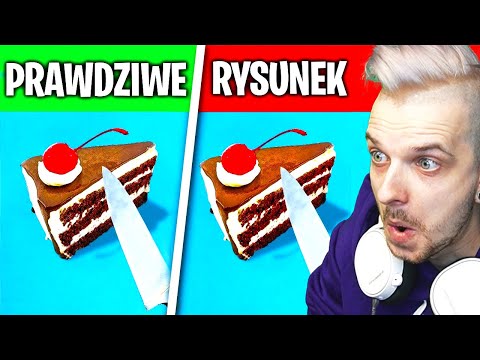 NIE ROZPOZNASZ Czy TO RYSUNEK Czy PRAWDZIWE!