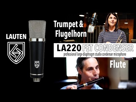 Lauten Audio LA-220 On Trumpet & Flugelhorn