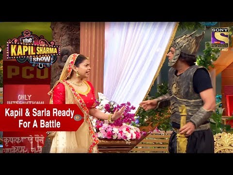Kapil & Sarla Ready For A Battle - The Kapil Sharma Show
