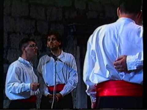 Ako si ljubo pošla spat - klapa Dalmati - FDK 1994