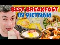 BEST BREAKFAST In VIETNAM Vietnamese Street Food Da Lat Vietnam