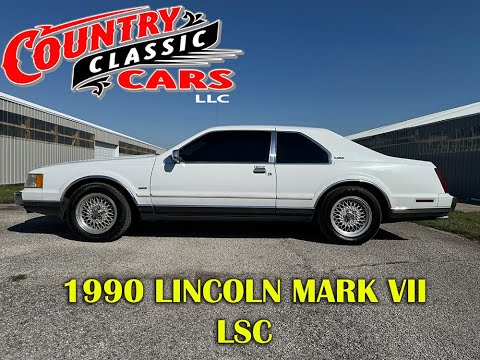1990 Lincoln Mark VII (CC-1874177) for sale in Staunton, Illinois