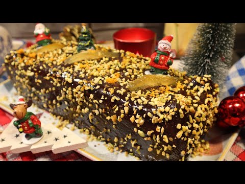 Bûche de Noël chocolat orange économique